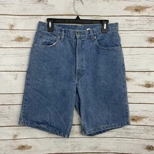 Gitano Large Patch High Waisted Dad Shorts Bermuda Waist Size 30 in Y2k 90s