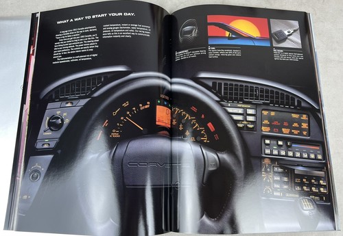 1993 Chevrolet Corvette Dealer Prestige Sales Brochure Coupe Convertible ZR1 - Bild 5 von 7