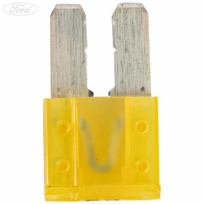 Genuine Ford 20 Amp 32 Volt Fuse Inline Blade Type Yellow 05/2018 