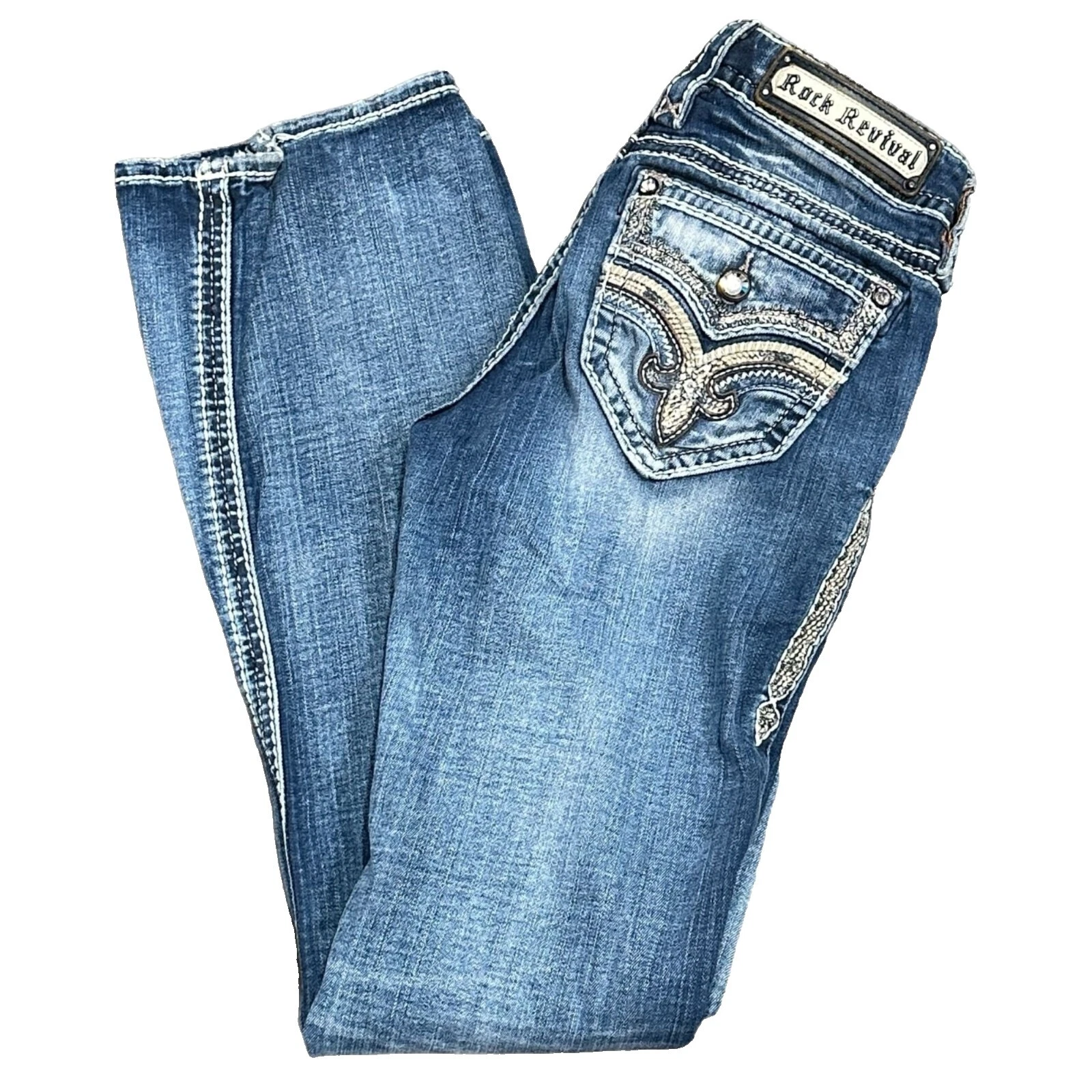 Ropa de Cuero Sintético Rock Revival para Mujeres