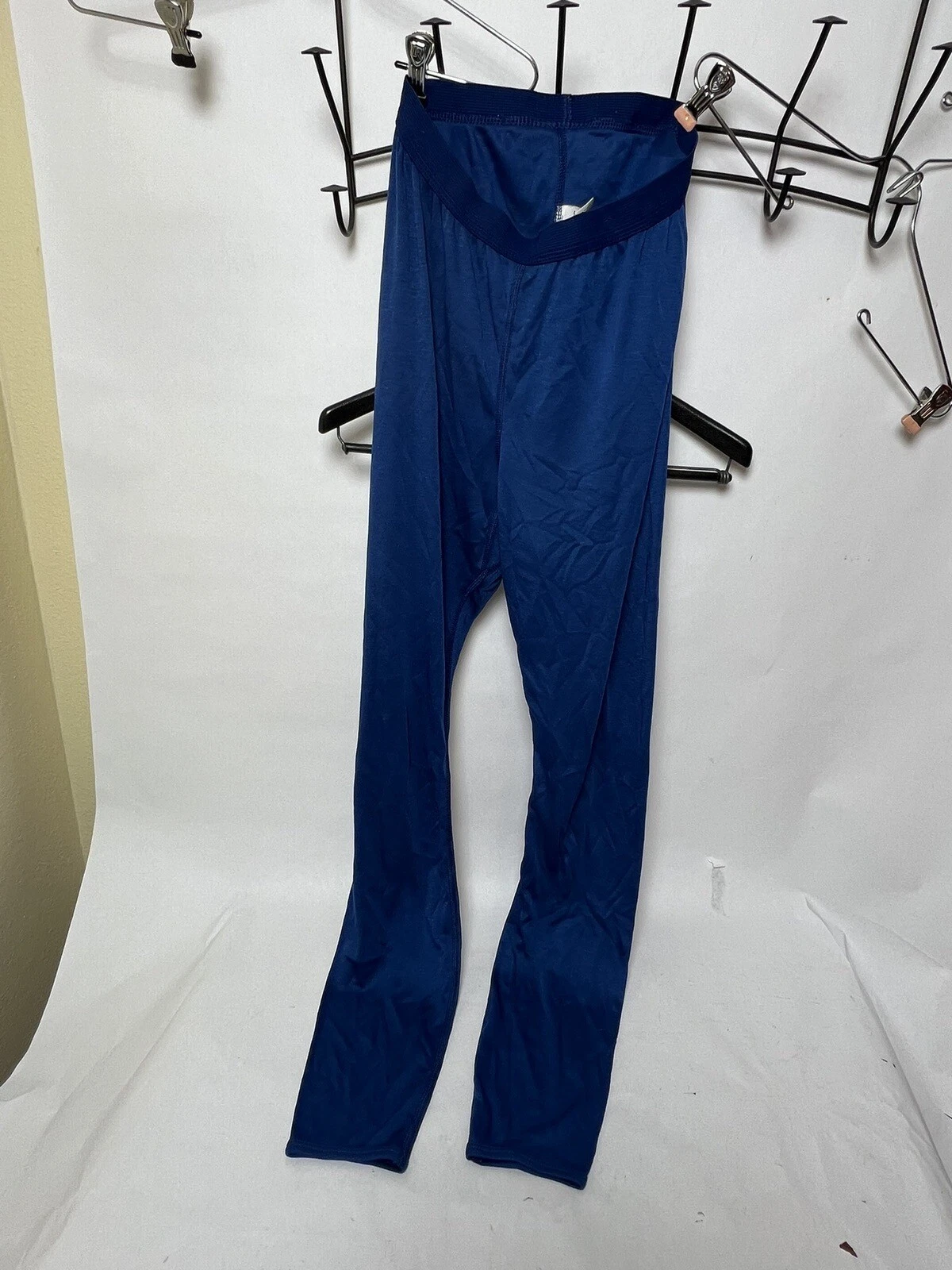 Patagonia Men’s VTG Capilene Performance Baselayer Pants Blue Medium