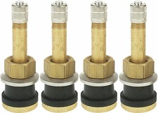 Tr500 2 Brass Clamp-in Tubeless Tire Truck Valve Stem Pack Of 4 Tr500 2 Brass Clamp-in Tubeless Tire Truck Valve Stem Pack Of 4