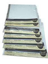 Recollections 12x12 4x6 Photo Album Refills Lot Of 7 New Pkgs 70 Pages Total