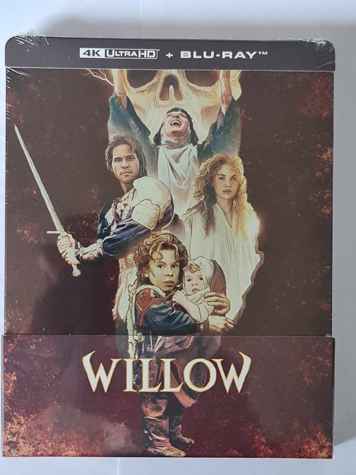 WILLOW Steelbook 4K + Bluray. Neuf sous blister