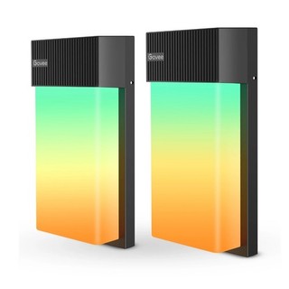 GOVEE H7075 RGBIWW Outdoor Wall Light 2 Pack WiFi App Control Z72