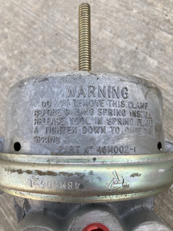 Cámara de aire de freno M939 de 5 toneladas, doble olla 5 toneladas MIL Foto 3 de 4