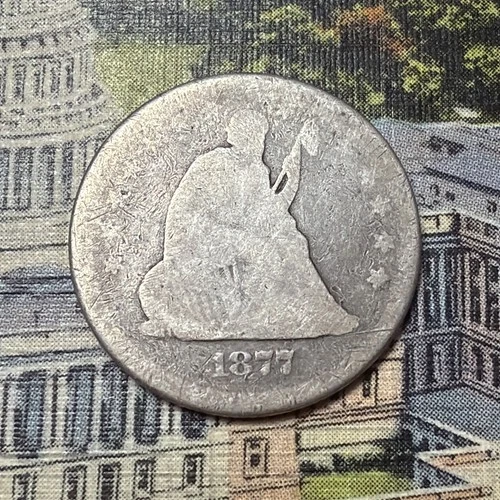 1877 Seated Liberty Quarter 🇺🇸