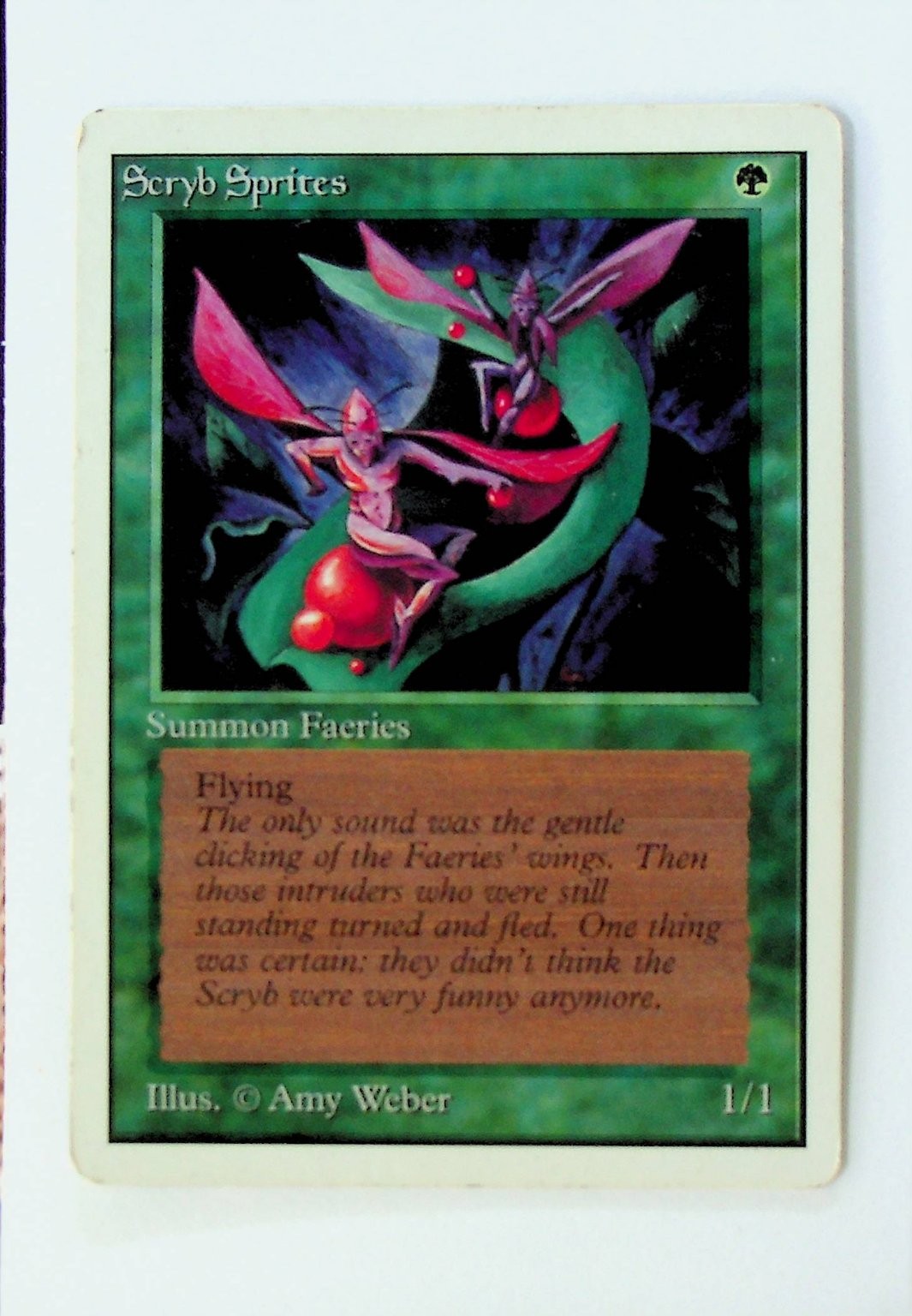 MTG Scryb Sprites Unlimited Edition EN Summon Faeries 1/1