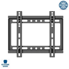 Heavy-Duty Ultra Slim Fixed TV Wall Mount for 14-42 Inch LED/LCD Screens