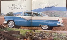 1955-1956 Ford Fairlane Crown Victoria 12 Pg Review