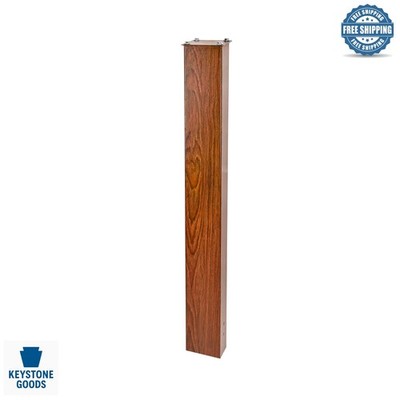 Heavy-Duty Steel In-Ground Mailbox Post - Fits All Locking Mailboxes