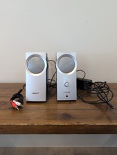 Bose Companion 2 Silver Black Multimedia Computer Speakers - Complete Tested
