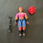 1986 HASBRO GI JOE COBRA DREADNOK ZARANA v1 FIGURE 100% COMPLETE NM+/MT-