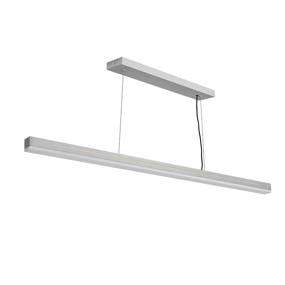 Nordlux LED Pendelleuchte Skylar Alu 115cm 25W 2600lm warmweiß 3-Stufen-Dimmbar - Bild 2 von 4
