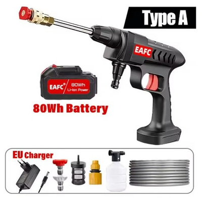 #ad Wireless High Pressure Car Wash Washer Gun Auto Clean Foam Generator Water Gun $160.00