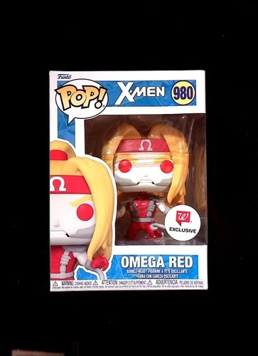 Omega Red Funko Pop! 980 X-Men Walgreens MCU Deadpool 2 box dmg in Protector