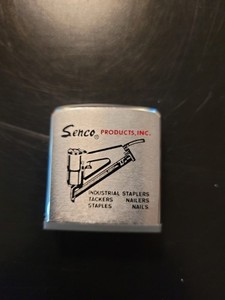Vintage Zippo Tape Measure / Senco Tool