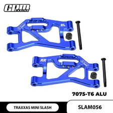 GPM 7075-T6 Alloy Rear Lower Suspension Arms TRAXXAS Mini Slash Mini Rally 10830