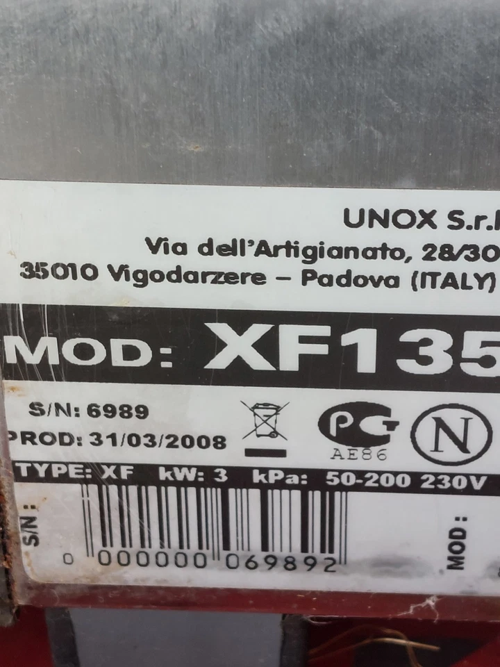 Backofen Unox Arianna XF135 - Bild 3 von 4