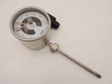 Jumo 608425 Series Bourdon Tube Contact Thermometer 0° - 80°C Tested