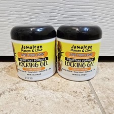 2 Jamaican Mango Lime Resistant Formula Locking Gel 6 oz Moringa Seed Love Locs