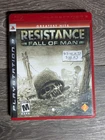 Resistance: Fall of Man (PlayStation 3, 2006) Complete Tested Working Free Ship