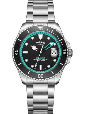 Rotary GB05430/80 Henley Seamatic Automatik Herrenuhr 42mm 30ATM