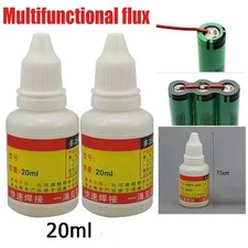 20ml Stainless Steel Flux Soldering Paste Stainless Steel Liquid Solder Tool 3pc
