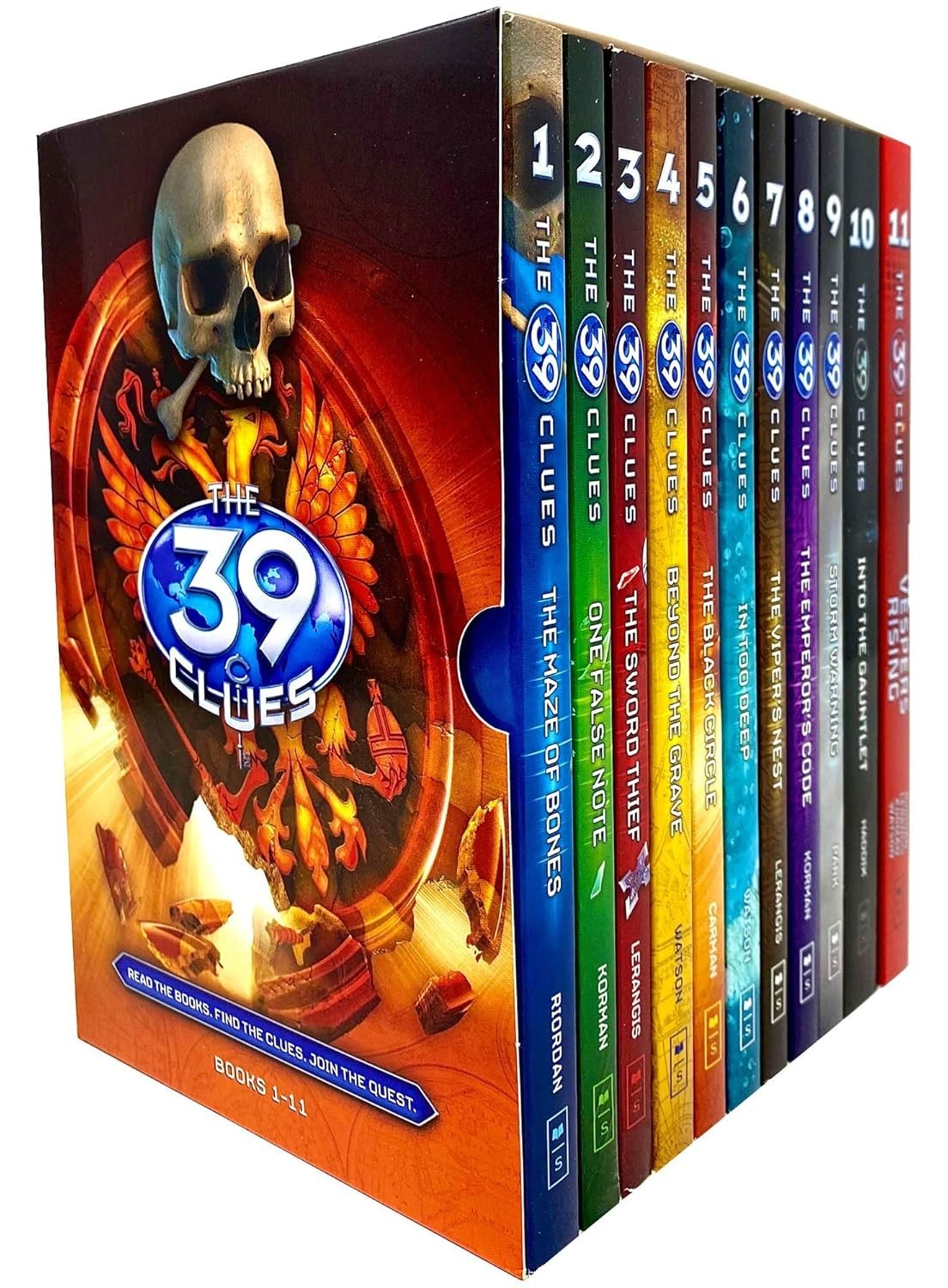 The 39 Clues Series Complete Collection Books 1-11 Box Set by Rick Riordan Maze - Image 8