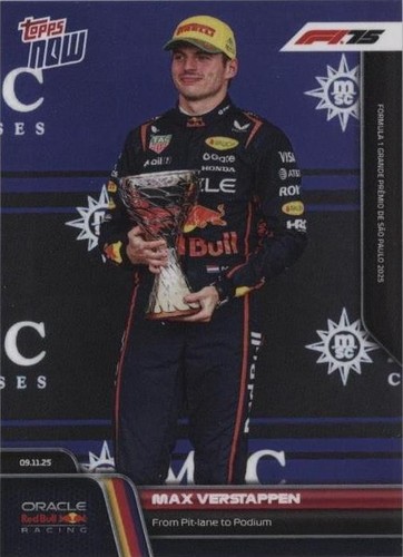 Max Verstappen Wins 4th Japanese F1 GP 2025 Formula 1 Topps NOW