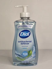 Dial Antibacterial Defense Hand Soap + Aloe Kills 99.9% of Bacteria 11FL Oz