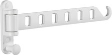 Laundry Drying Rack Wall Mounted Clothes Drying Rack Clothes Hanger White One Pc