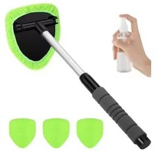 Windshield Cleaning Tool Kit Car Window Glass Wiper Cleaner Brush Set Extendable
