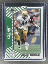 2020 SAGE Cole Kmet #58 GREEN RC 