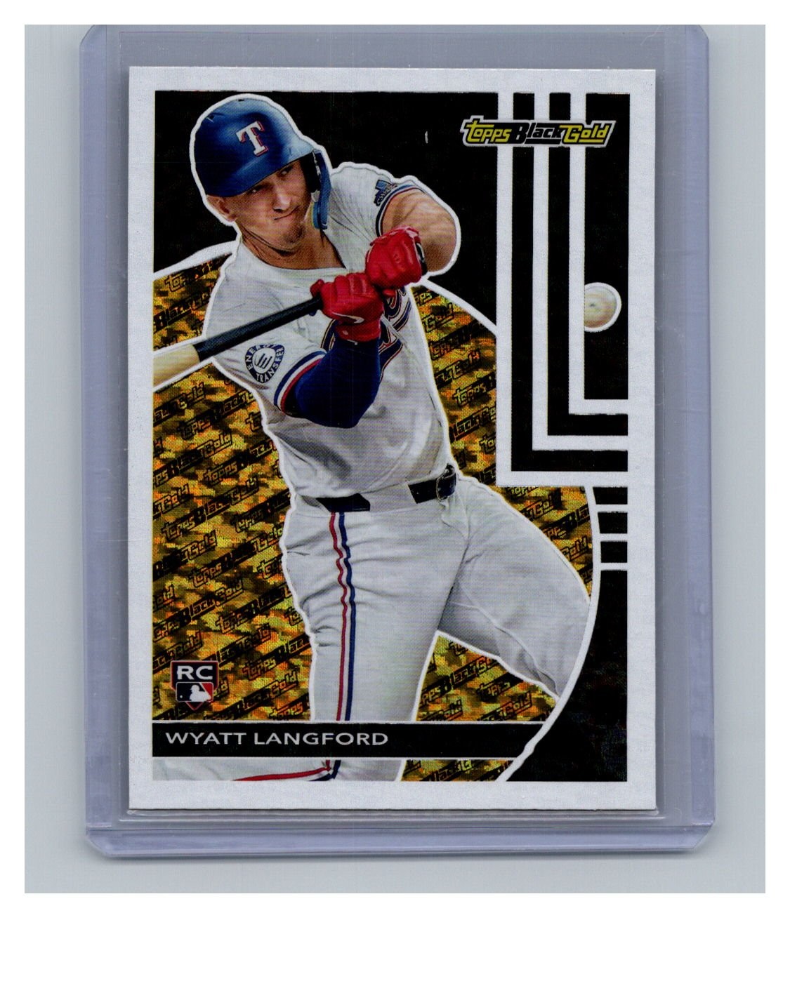 2024 Topps Update #BG-10 Wyatt Langford Topps Black Gold