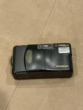 Vintage Olympus Infinity Jr. Point  Shoot 35mm Film Camera - Untested