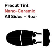 Precut Window Film Automotive Nano Ceramic Any % Tint for GMC Terrain 2018-2024