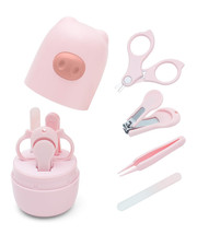 Baby Nail Flie Care Kit - 4-Piece Gentle Nail Trimmer File Set with Safety Sto