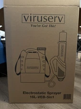 Brand New Viruserv Electrostatic Backpack Sprayer | Commercial Sanitizer Kit
