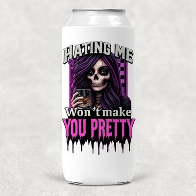 Hating Me 16OZ Beverage Tall Koozie Neoprene Drink Slim Can Cooler