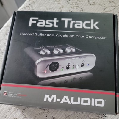 M-AUDIO FAST TRACK PRO DIGITAL RECORDING INTERFACE - In original box