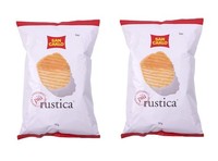 2X San Carlo Rustica Chips Patatine Kartoffelchips Gesalzen 50G Kartoffel Chips