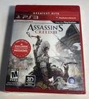 Assassin's Creed III PS3 (Sony PlayStation 3, PS3 2012) Brand New Sealed Ripped