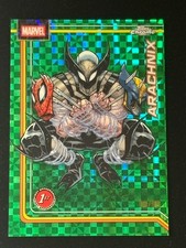 2026 Topps Chrome Marvel Arachnix #103 Green X-Fractor /99 First Appearance