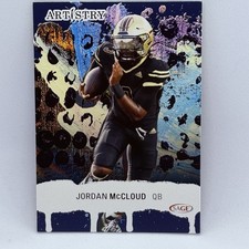 Jordan McCloud 2025 SAGE Artistry Blue #9 Texas State Bobcats