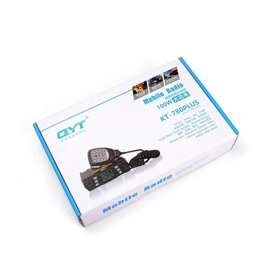 QYT KT780PLUS Car Radio Quad Display 100W Car Radio Walkie TalkieKT-780PLUS VHF - Image 4 of 4