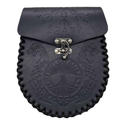 Medieval Costume Renaissance Viking Knight Pirate PU Leather  display picture 2