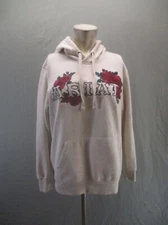 Ariat Size M Womens Beige Cotton Fleece Boot Barn Embroidered Logo Hoodie 780