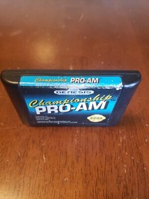 Championship Pro Am - Authentic Sega Genesis Game