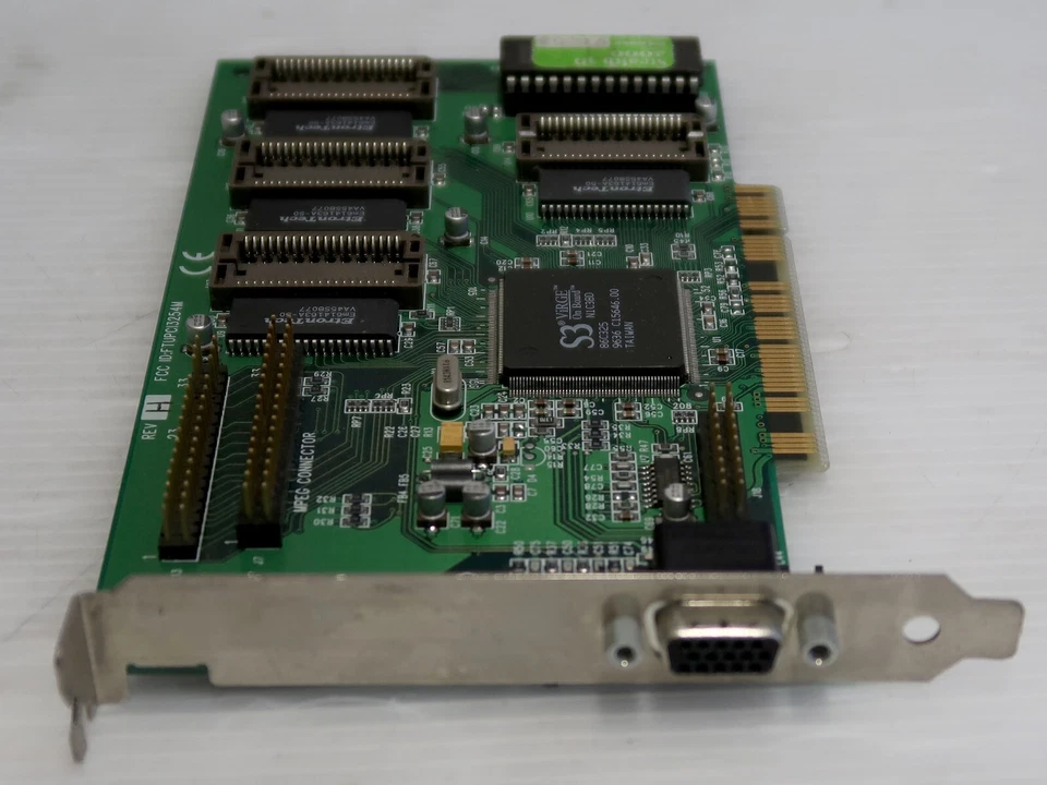 S3 Virge, 86C325, VRAM 2MB, PCI, VGA, Diamond Stealth 3D 2000, V1.03 - WORKING - Image 2 of 4